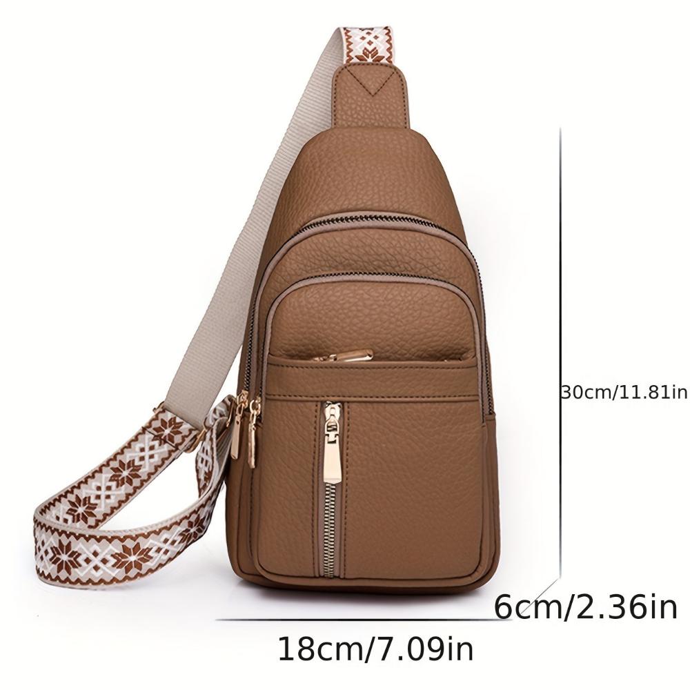 Hazel Vintage Chest Crossbody Bag 7
