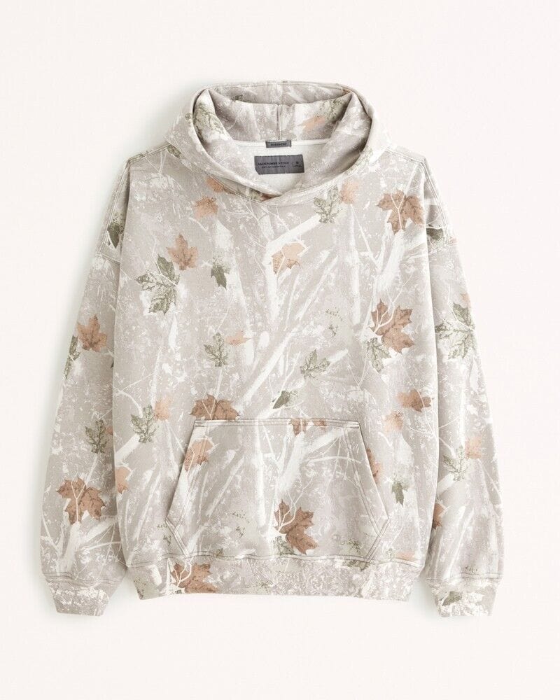 Hooded sweater with stylish “with love” logo on the back 0