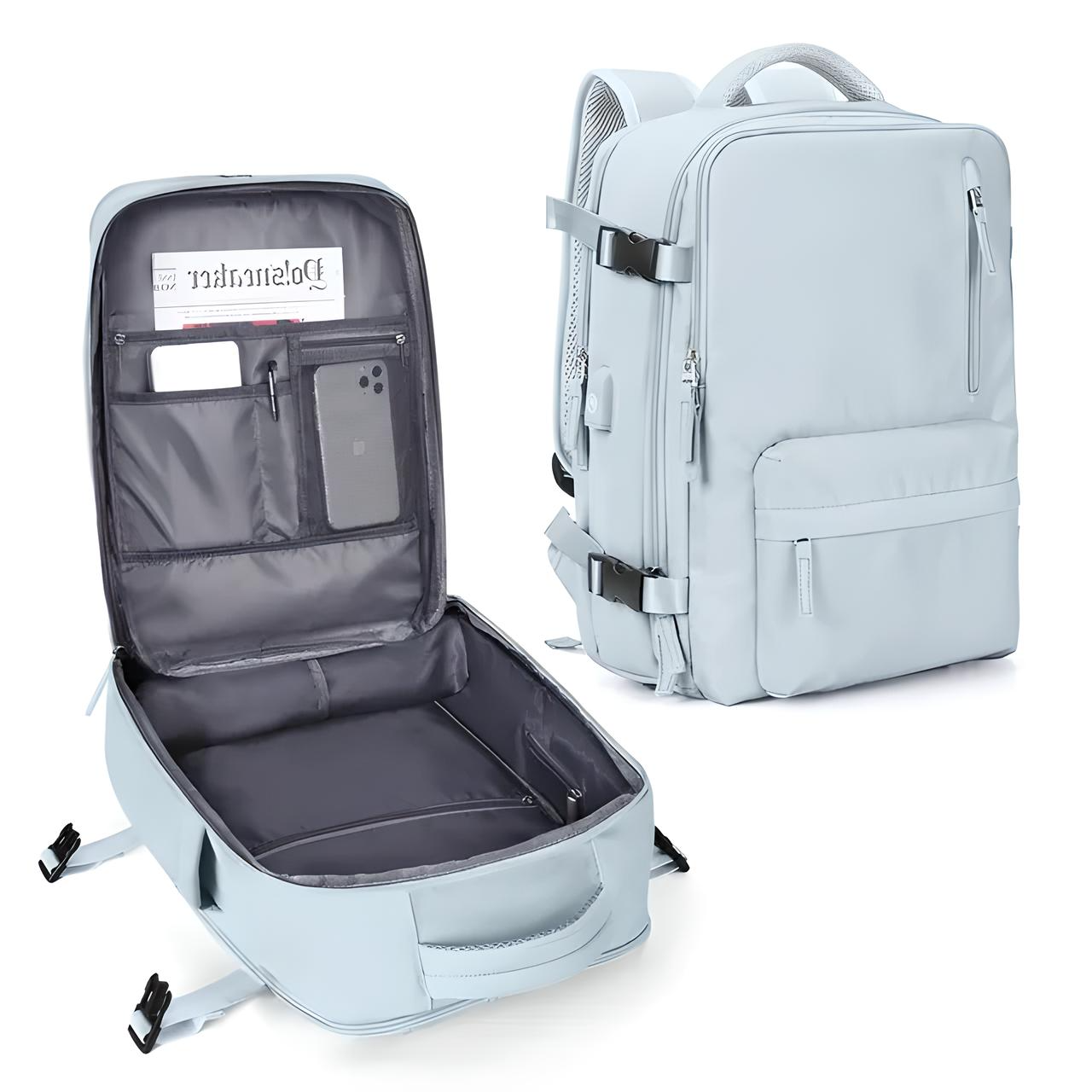 Variant image for Men's Travel Backpack | Expandable Carry-On with Laptop Compartment-2