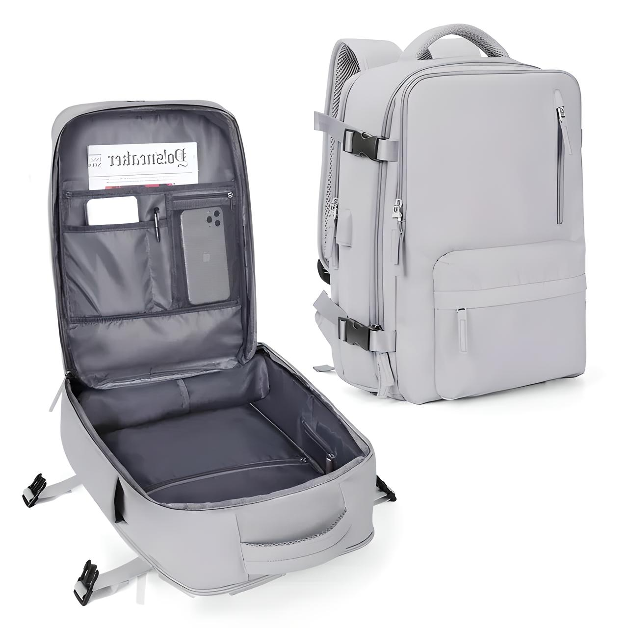 Variant image for Men's Travel Backpack | Expandable Carry-On with Laptop Compartment-6