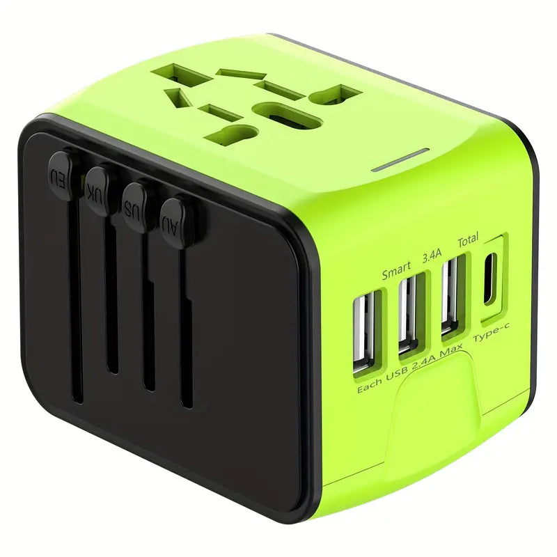 Variant image for Universal Travel Adapter | Compact & Fast Charging for International Use-4