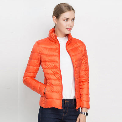 Jackets with elegant, lightweight down filling for stylish women 0