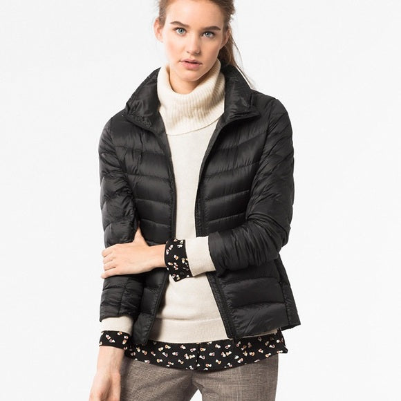Jackets with elegant, lightweight down filling for stylish women 2