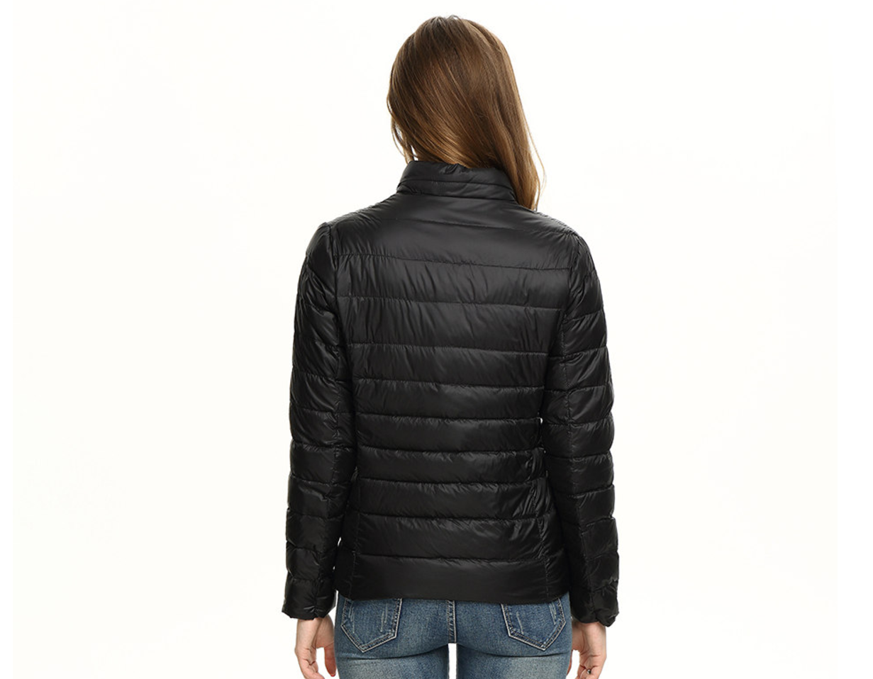 Jackets with elegant, lightweight down filling for stylish women 3