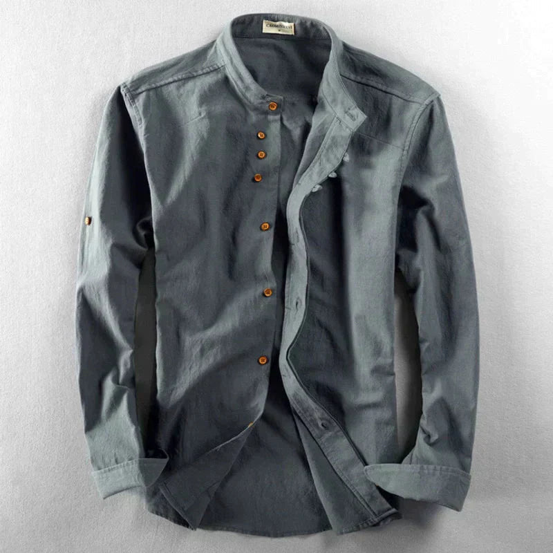 Japanese style shirt for men 2