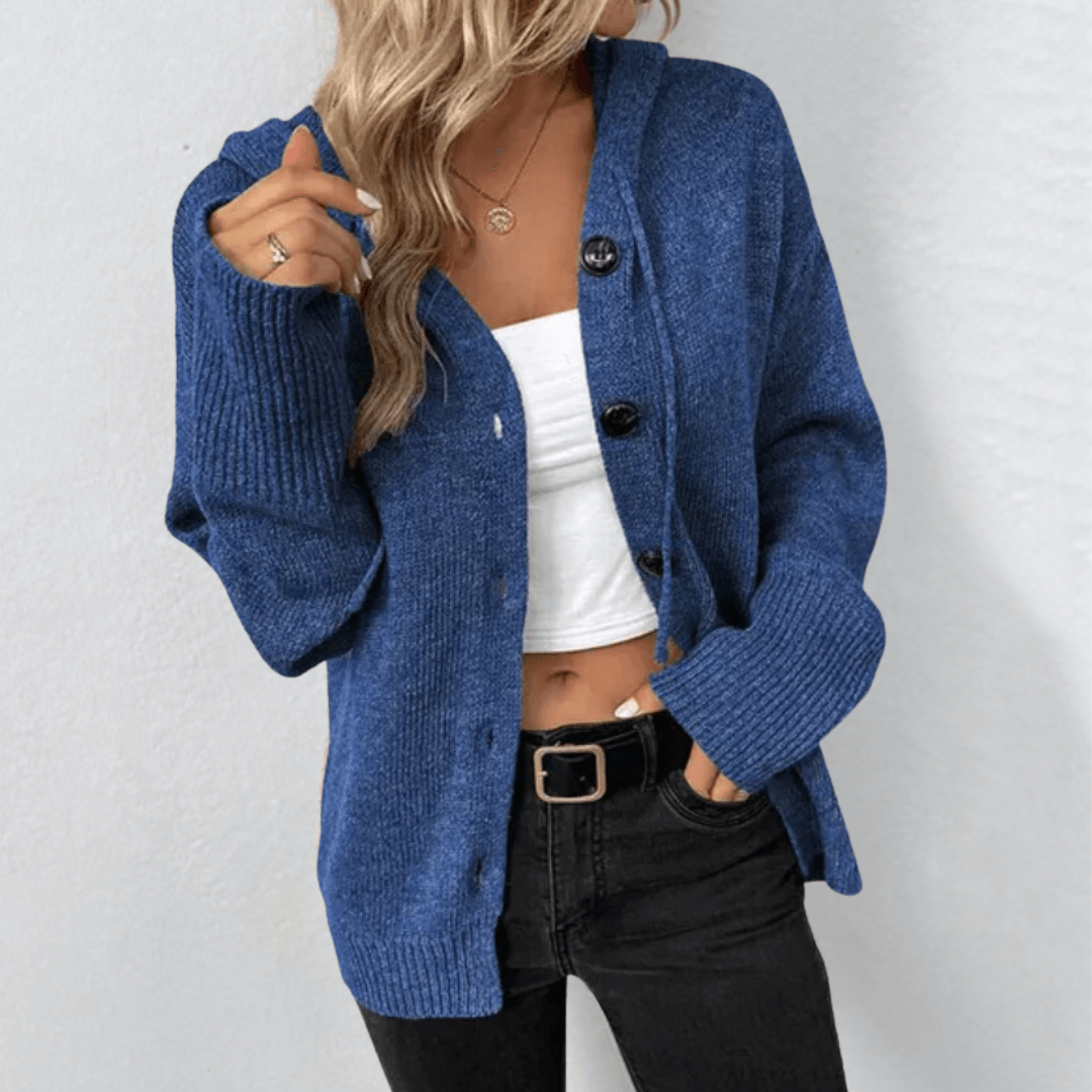 Julie | Women's Knitted Warm Cardigan | Button Down 3