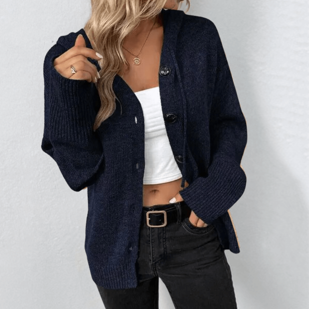 Julie | Women's Knitted Warm Cardigan | Button Down 4