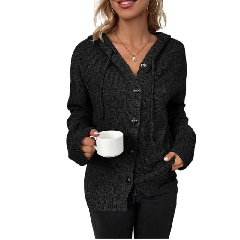 Julie | Women's Knitted Warm Cardigan | Button Down 7