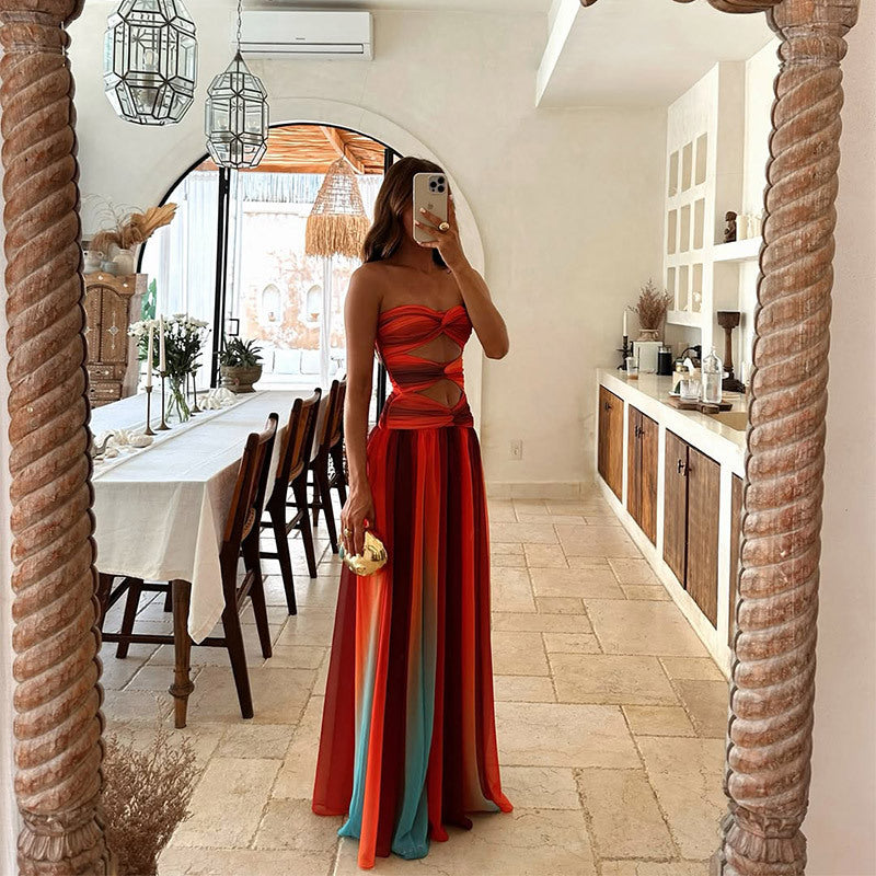 Laney | Strapless Maxi Dress 3