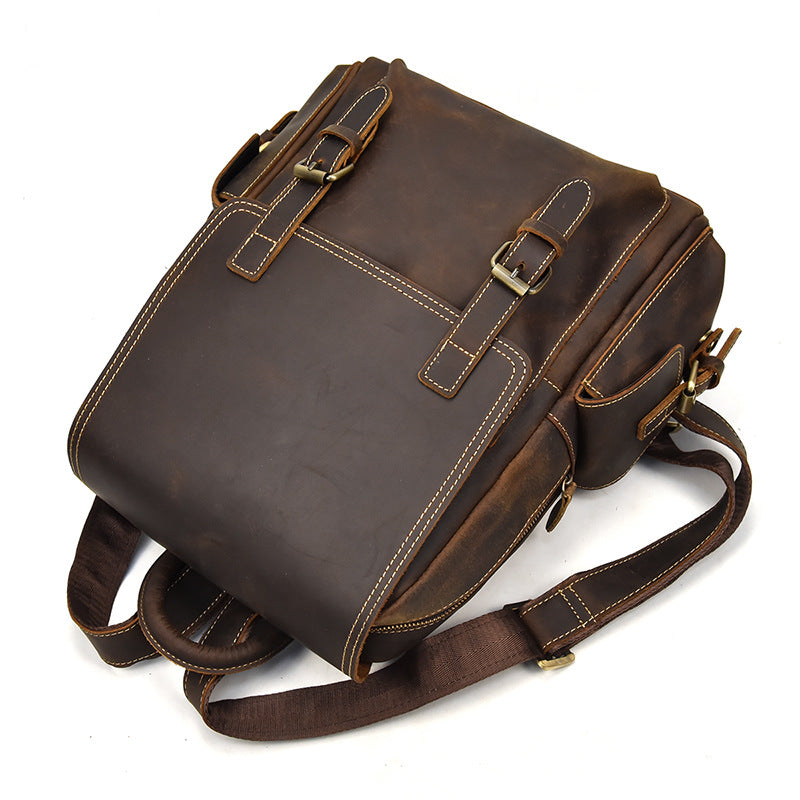 Leather Rucksack Womens | ALMERIA 4