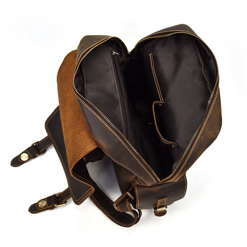 Leather Rucksack Womens | ALMERIA 6