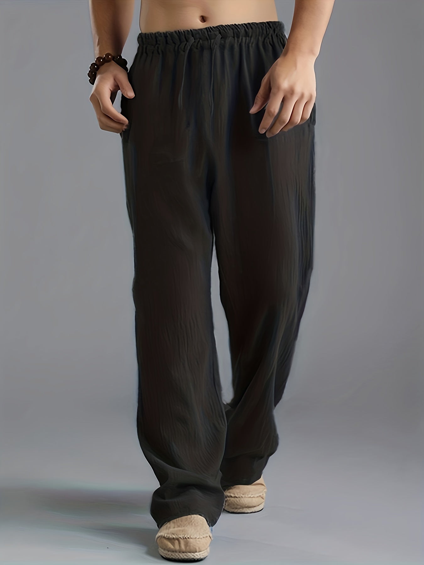 Linen trousers for men 0