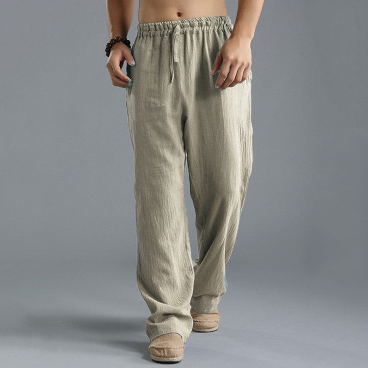 Linen trousers for men 2