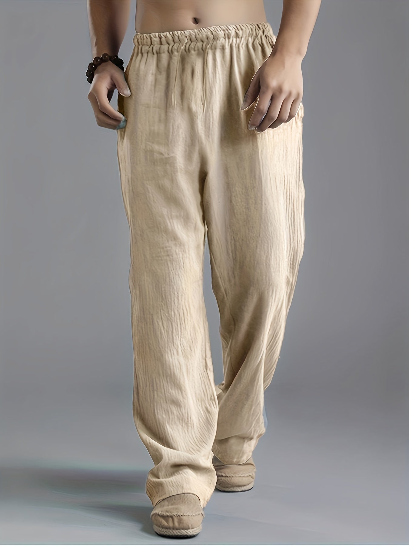 Linen trousers for men 3