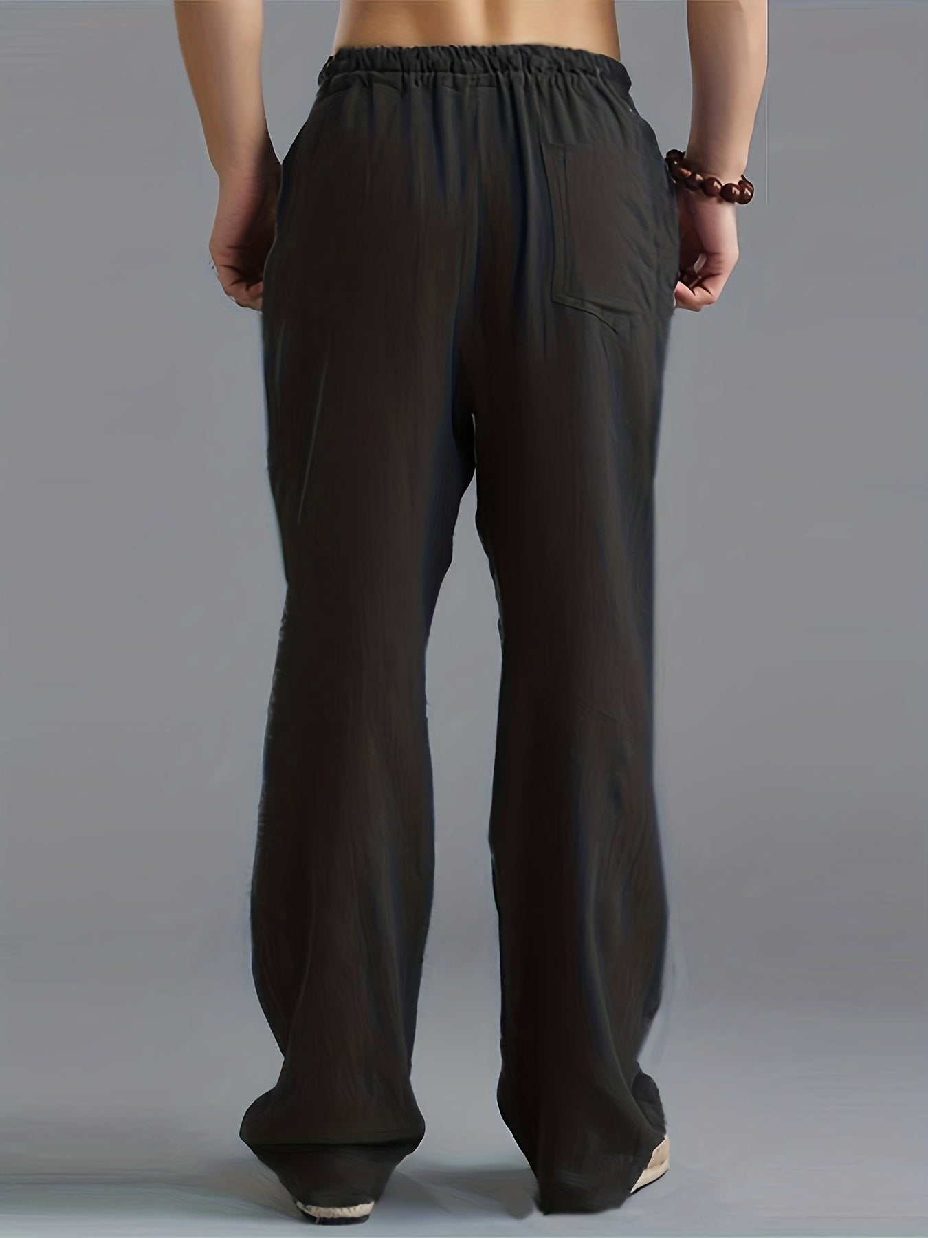 Linen trousers for men 4