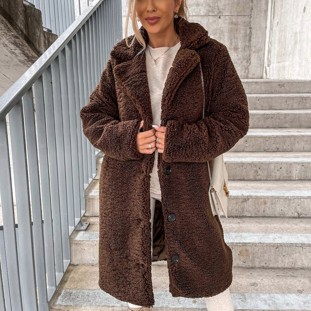Mandy | Warm teddy coat, elegant and comfortable 3