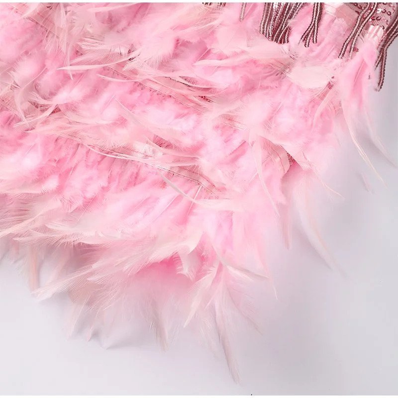 Matilda | Feather Mini Dress 8