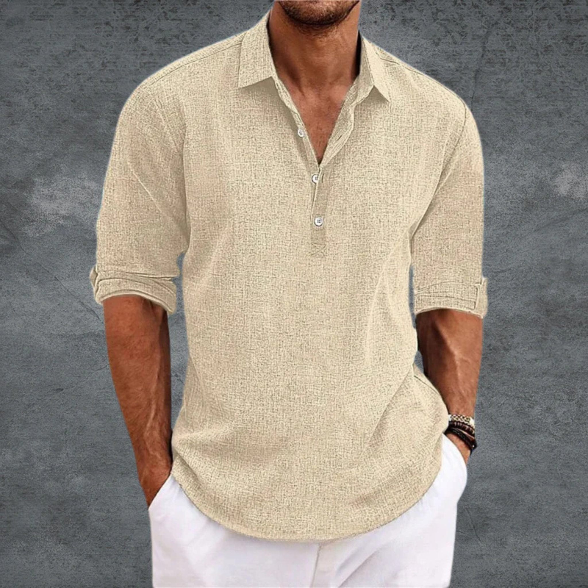 Men’s Linen Shirt – Lightweight, Breathable Fabric, Casual Style 4