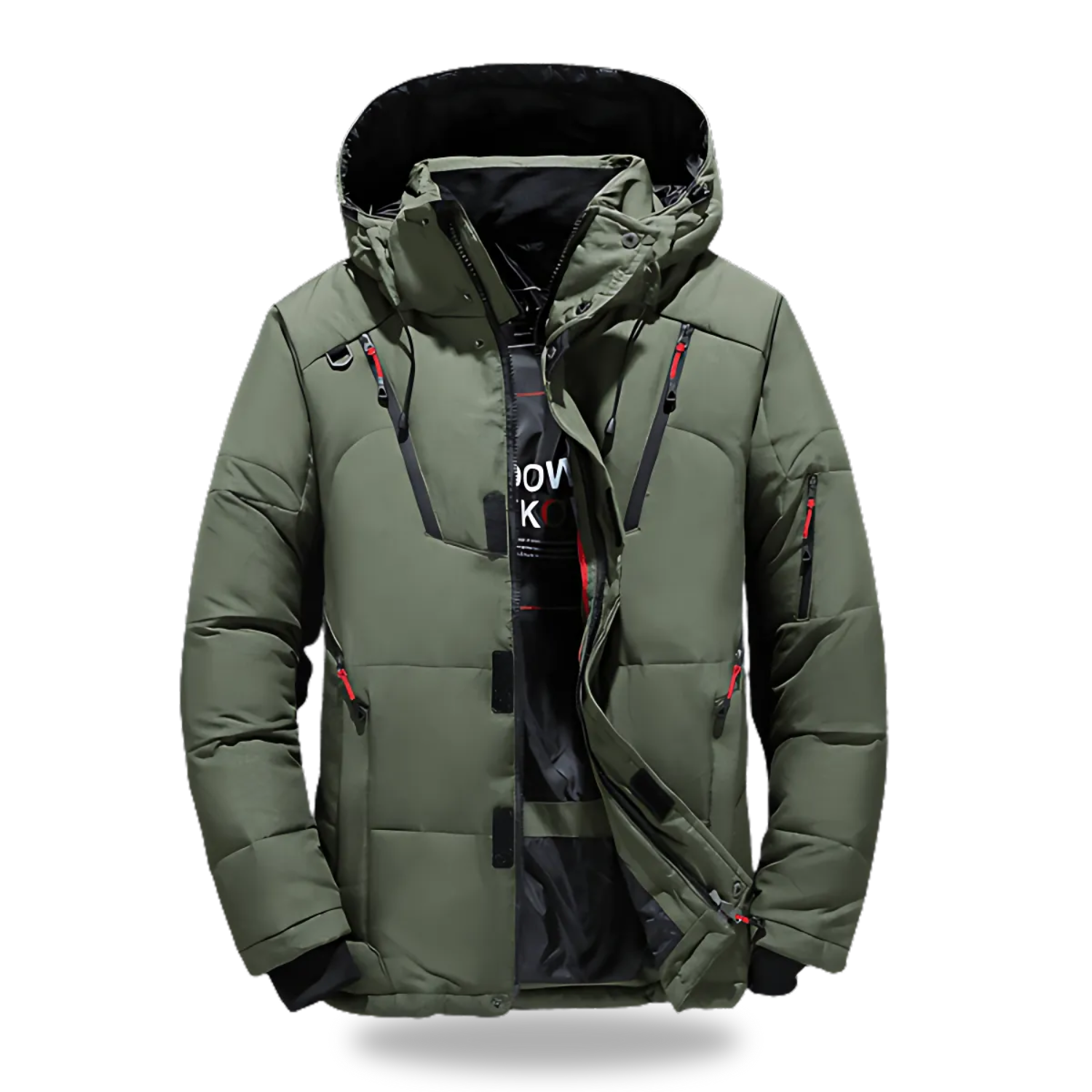 Men’s Waterproof Winter Jacket | Insulated Hooded Coat 2