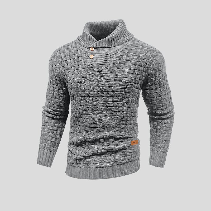 Men's button-up sweater 2