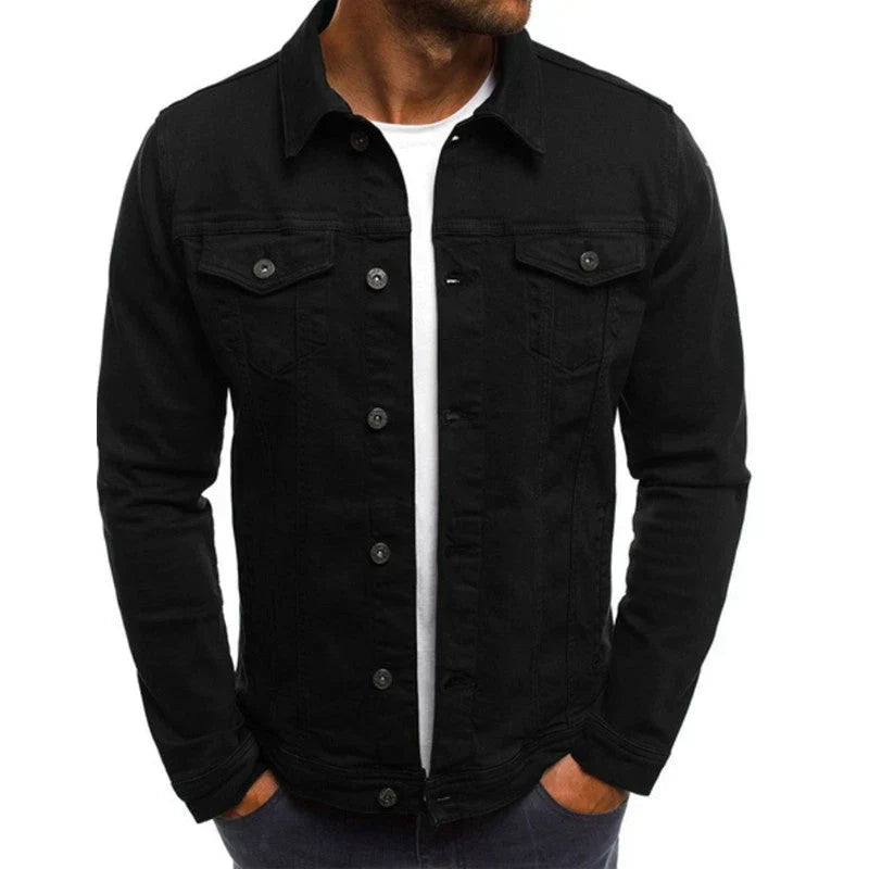 Men's denim jacket 0