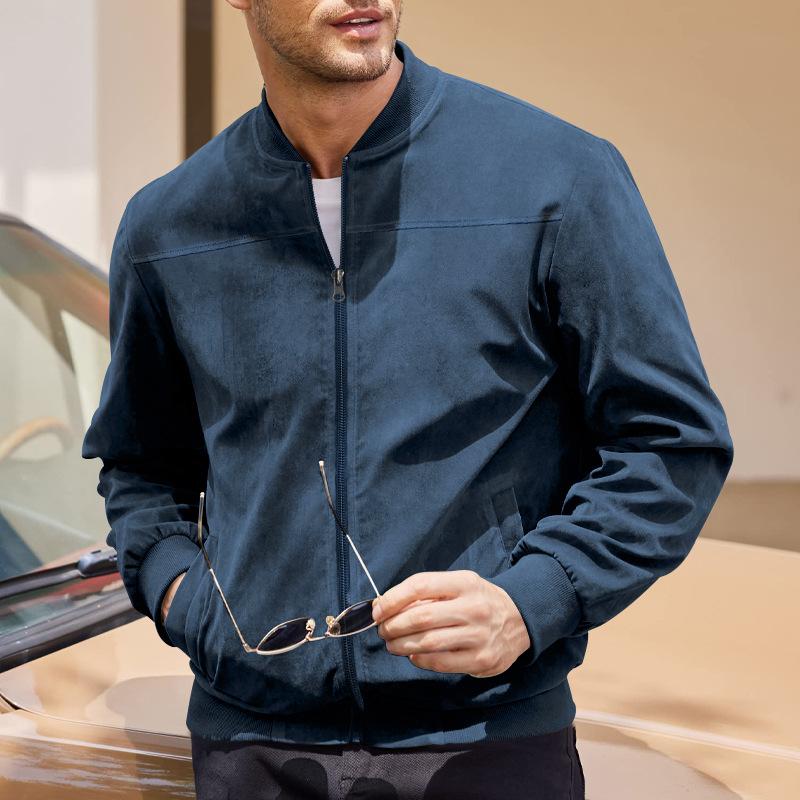Men's full-zip jacket with side pockets 5