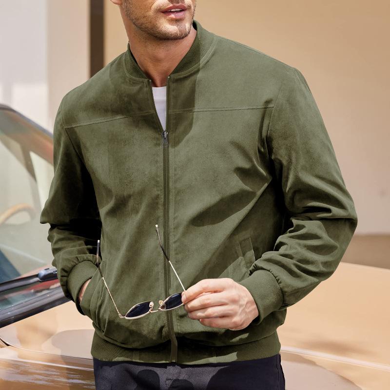 Men's full-zip jacket with side pockets 7