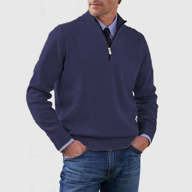 Men's half-zip sweater 4