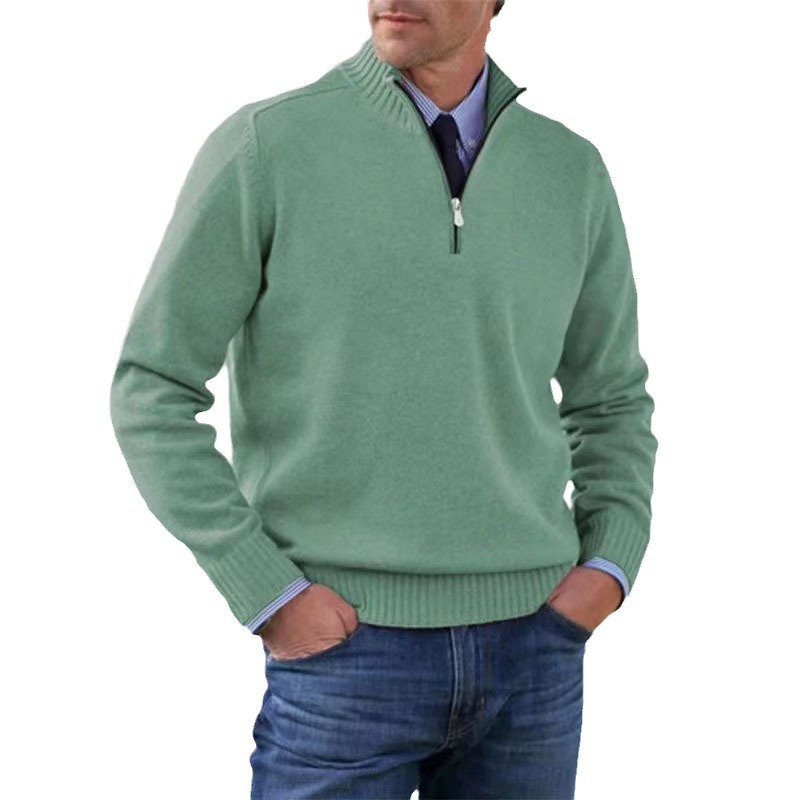 Men's half-zip sweater 8