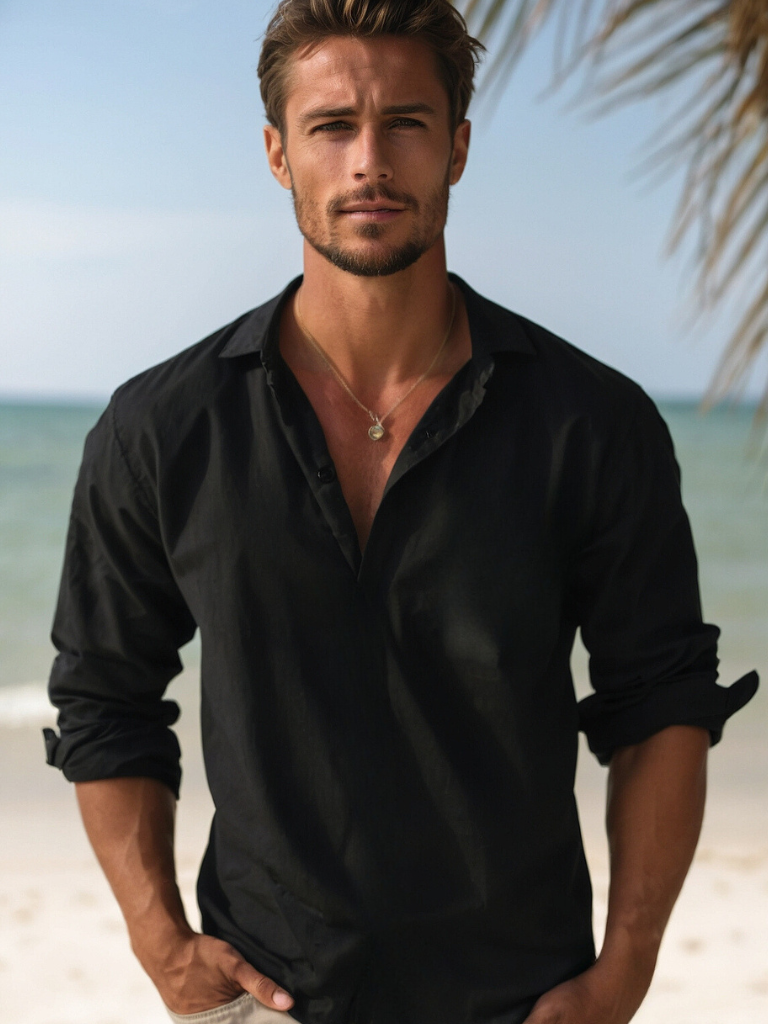 Men's summer shirt 0