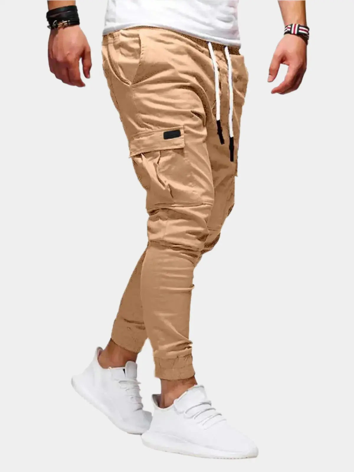 Men’s tapered jogger pants – slim fit stretch sweatpants for casual & active wear 2