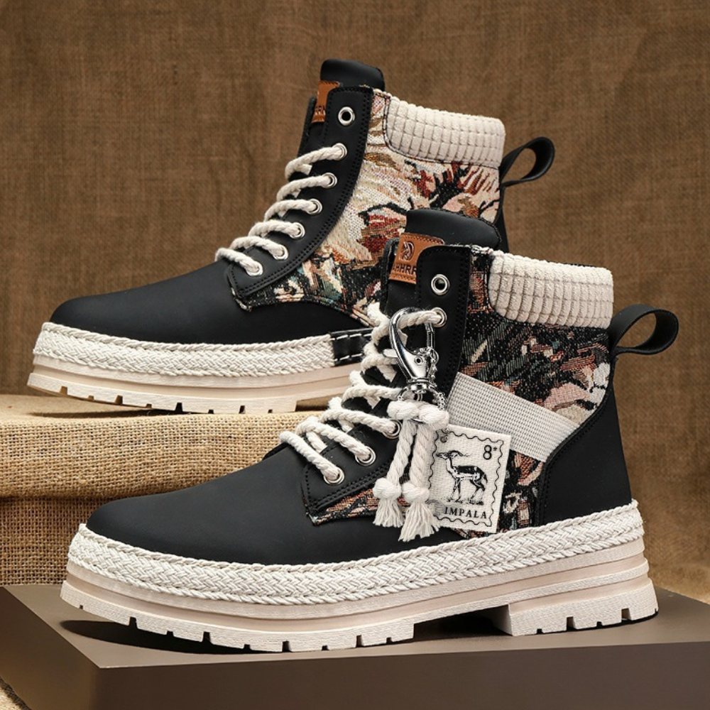 Men's trendy high outdoor shoes 2