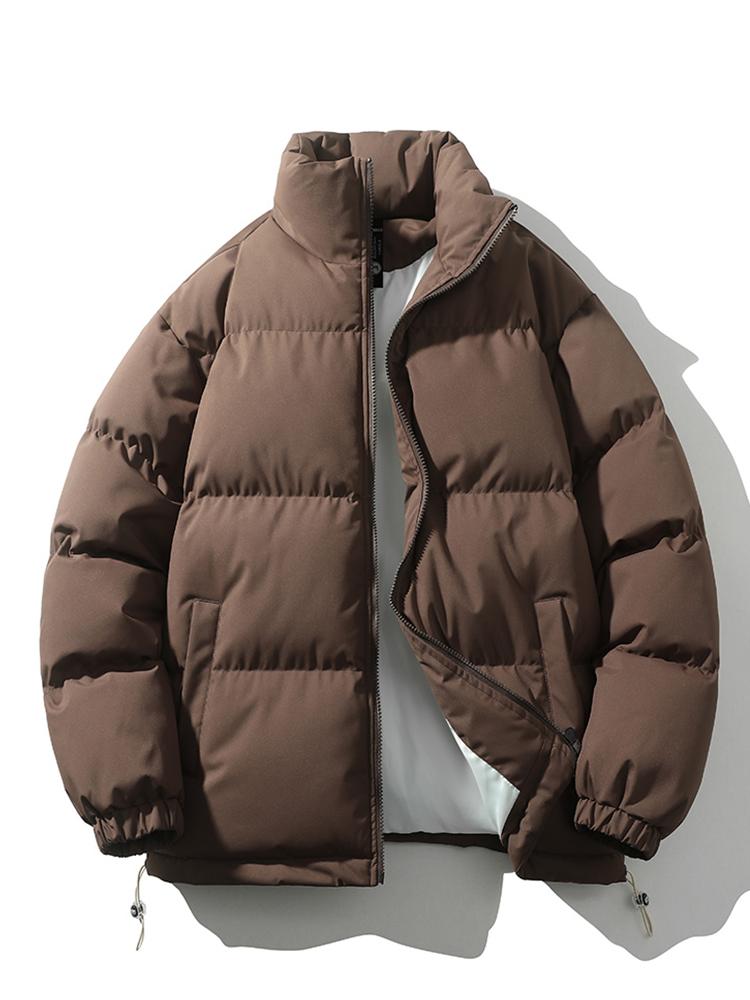 Oversized Short Puffer Winter Coat for Men - Elliot 0