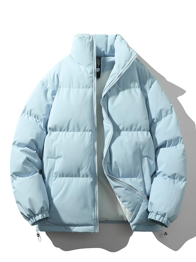 Oversized Short Puffer Winter Coat for Men - Elliot 8