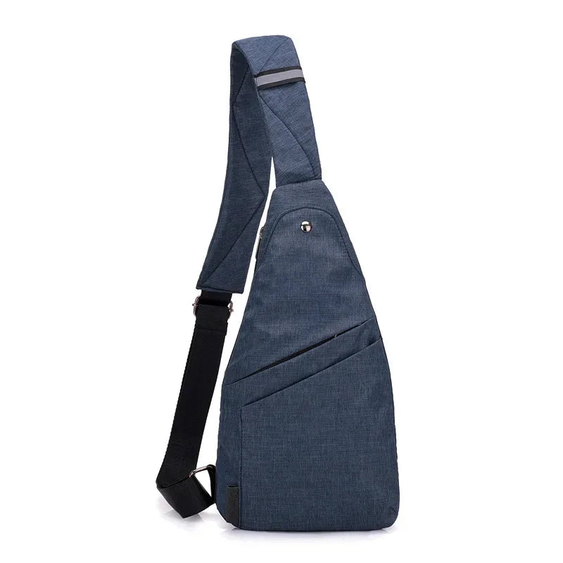 Personal Pocket Bag Men's Anti-theft Chest Bag Close-fitting Messenger Bag Shoulder Bag Splash-proof Capacity Travel Gun Bag 6