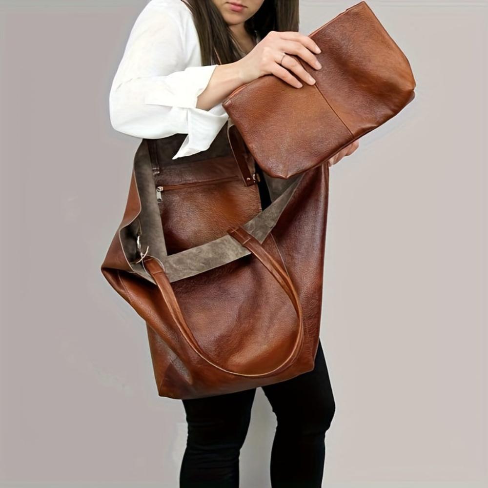 Renee’s Retro Softness | Large Capacity Tote Bag 4