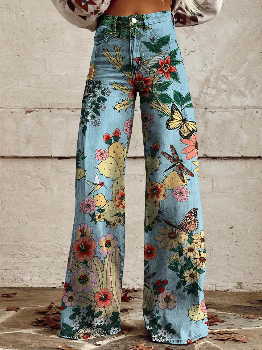 Ritan | Ladies long denim pants 5