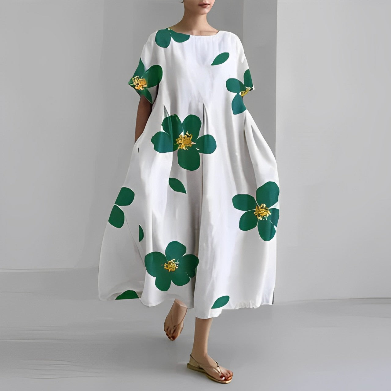 Ronja loose printed dress 1