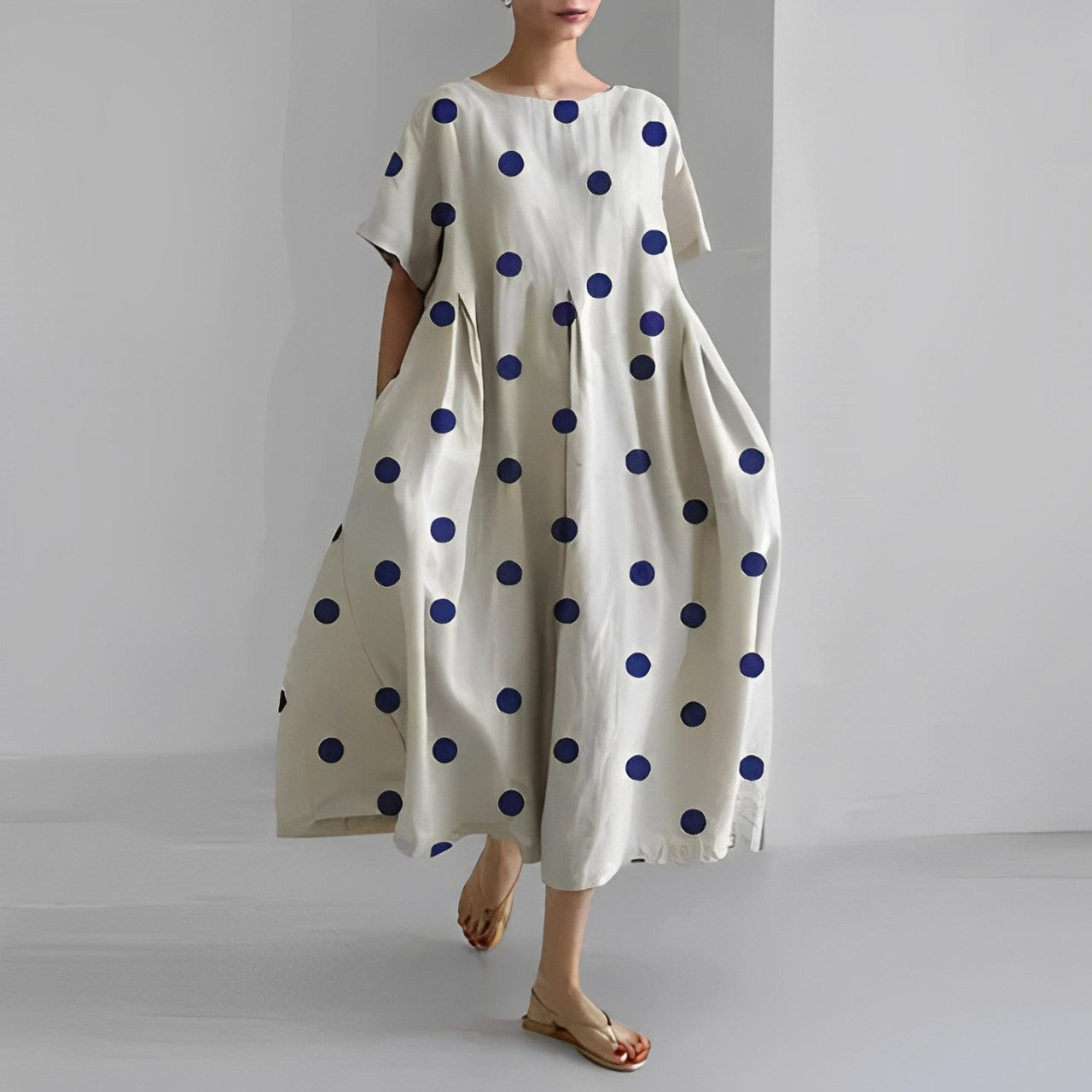 Ronja loose printed dress 5