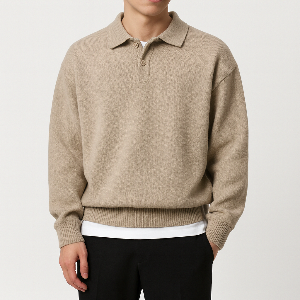 THRUSTYLE | Button Sweater 0