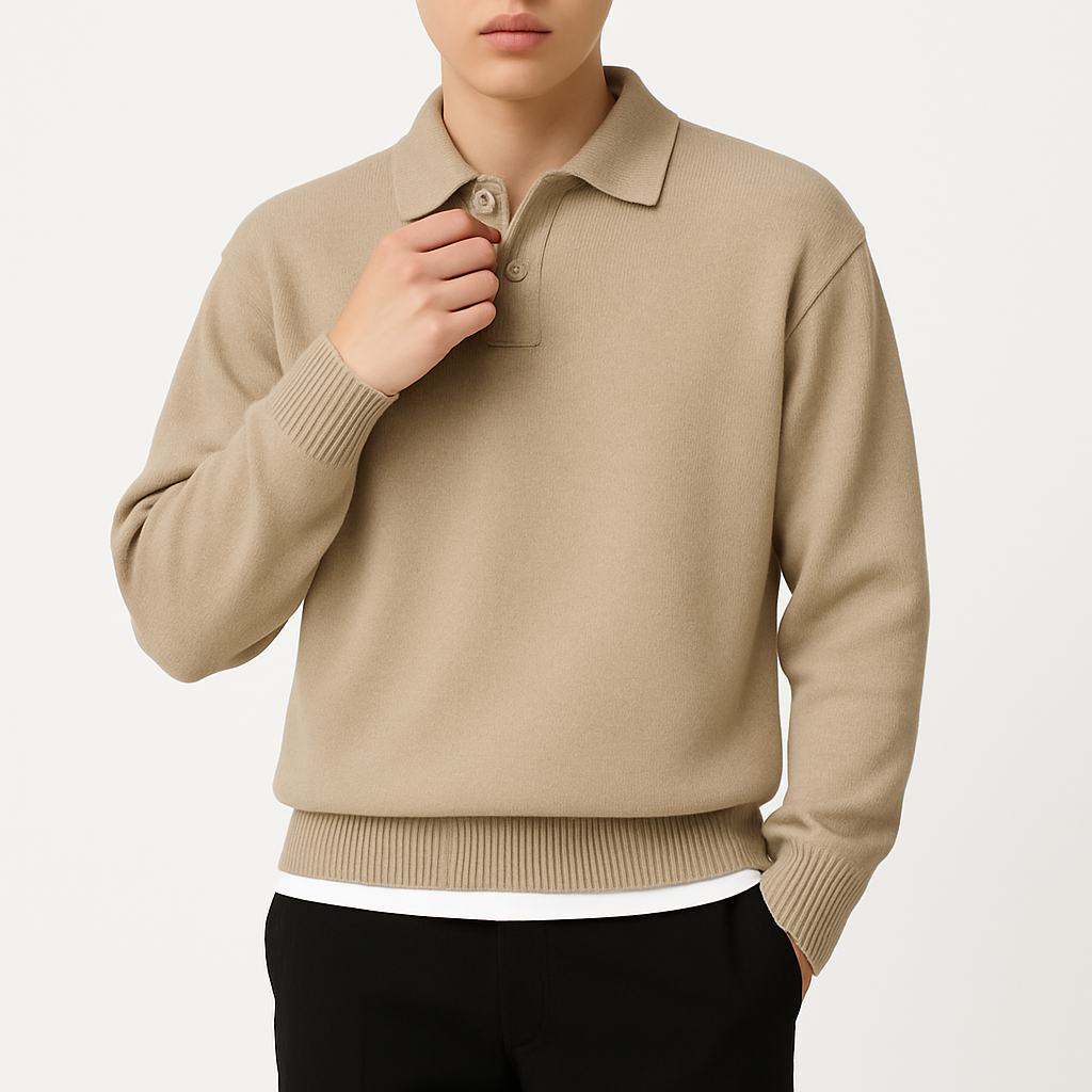 THRUSTYLE | Button Sweater 1