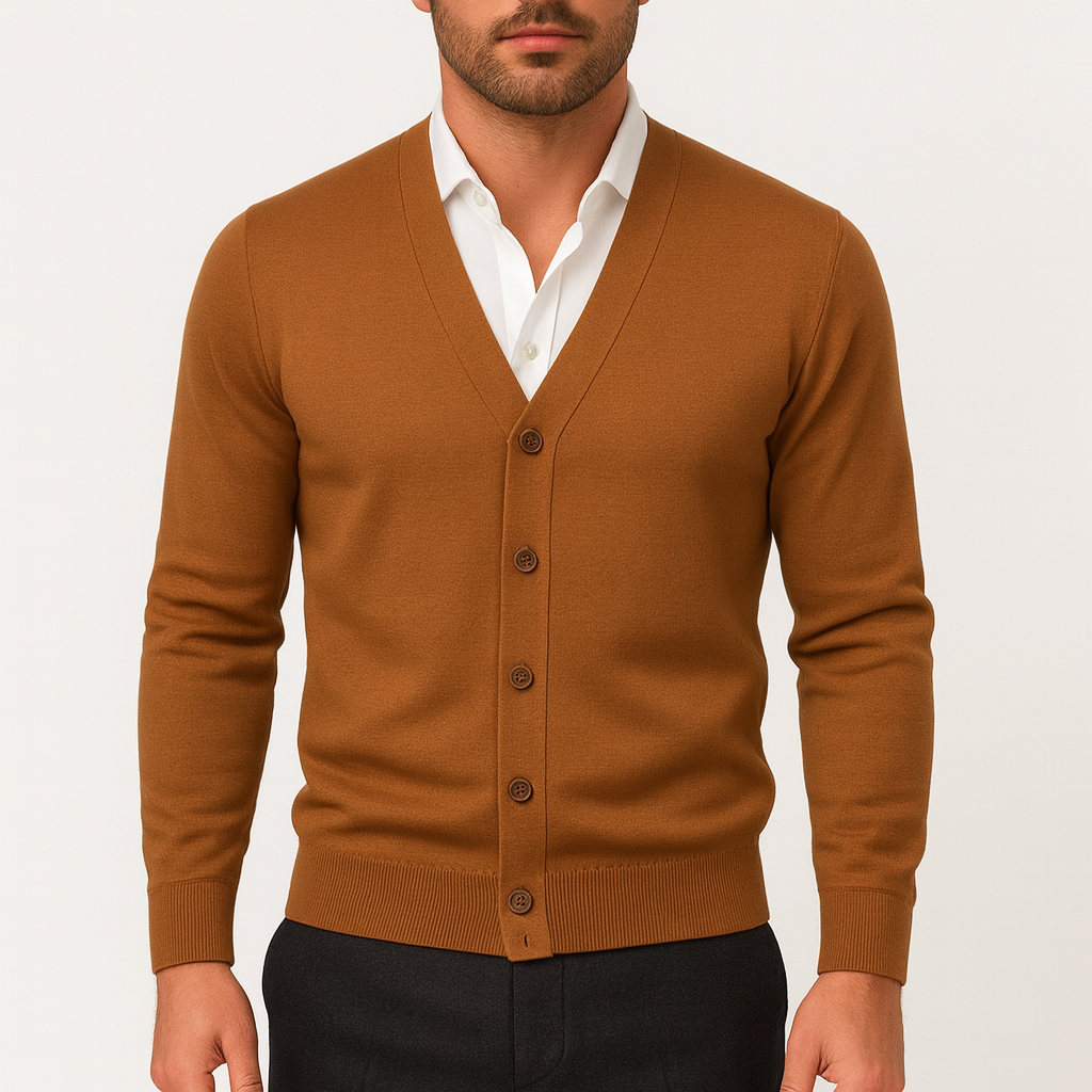 THRUSTYLE | V-Neck Cardigan 3