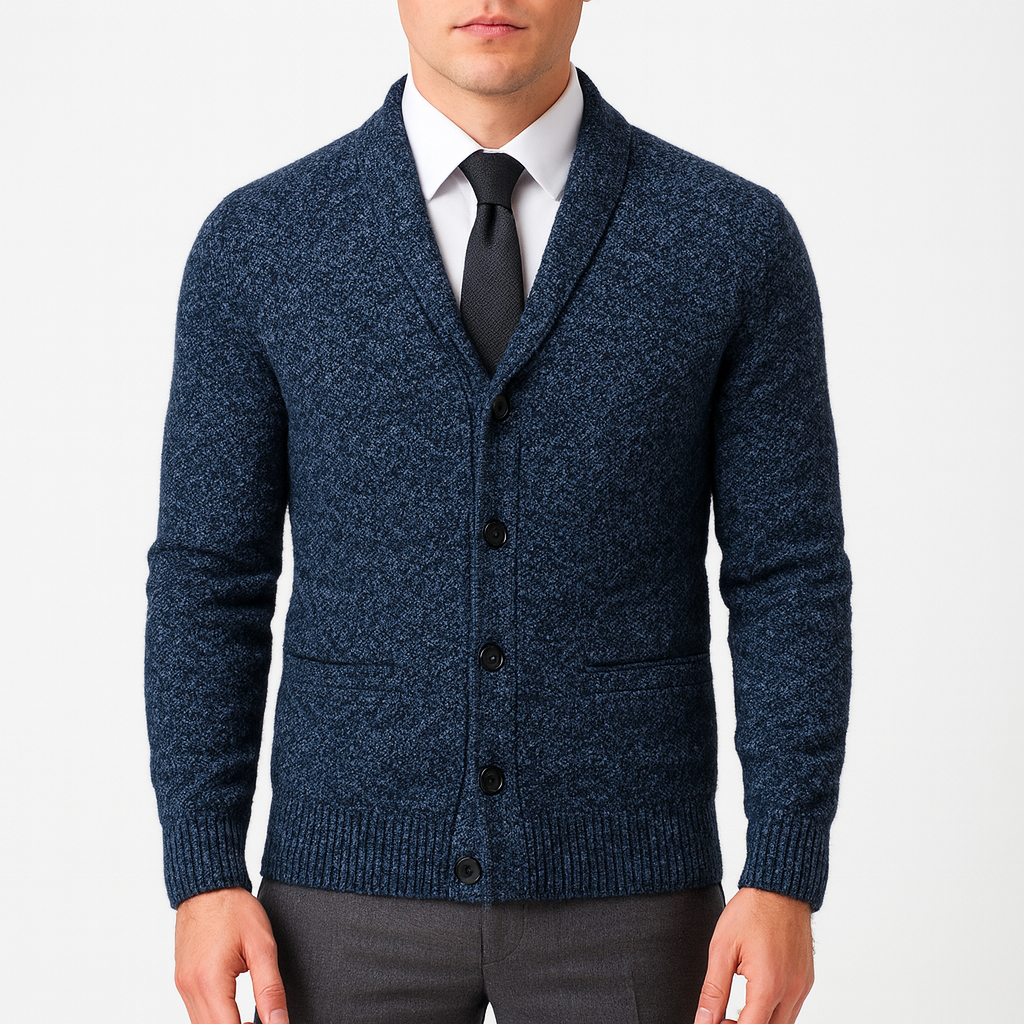 THRUSTYLE | V-Neck Cardigan 4