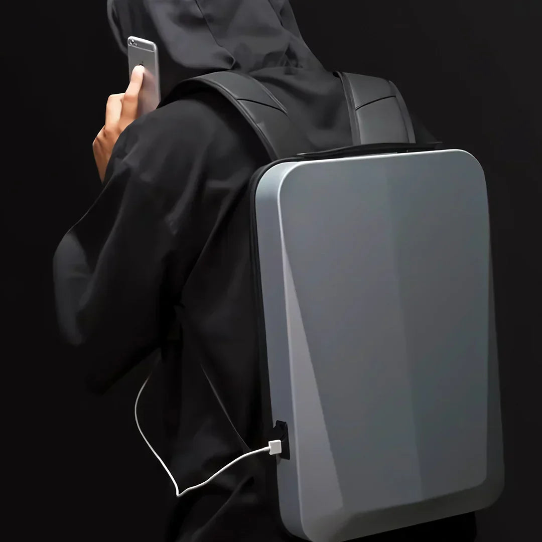 Men's Hardshell Backpack | Anti-Theft Security 4