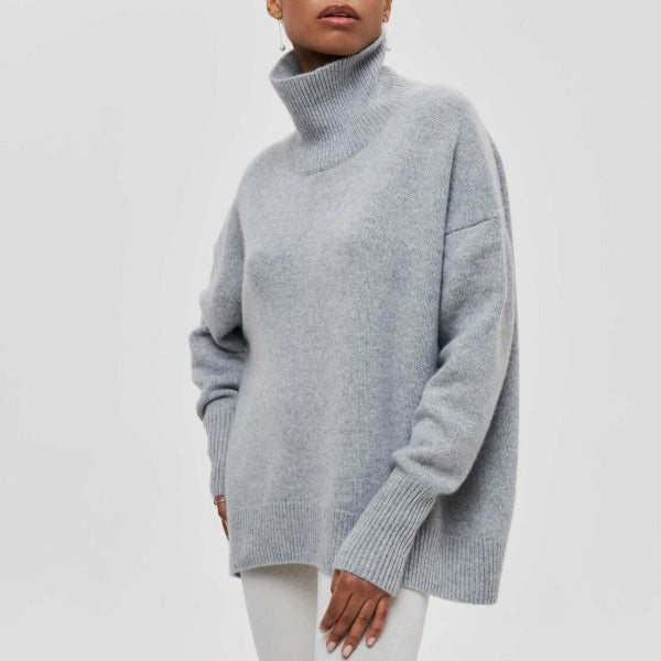 Turtleneck sweater warm and comfortable for women – perfect for cold days 1