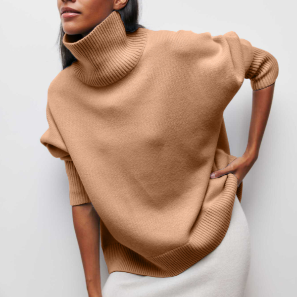 Turtleneck sweater warm and comfortable for women – perfect for cold days 5