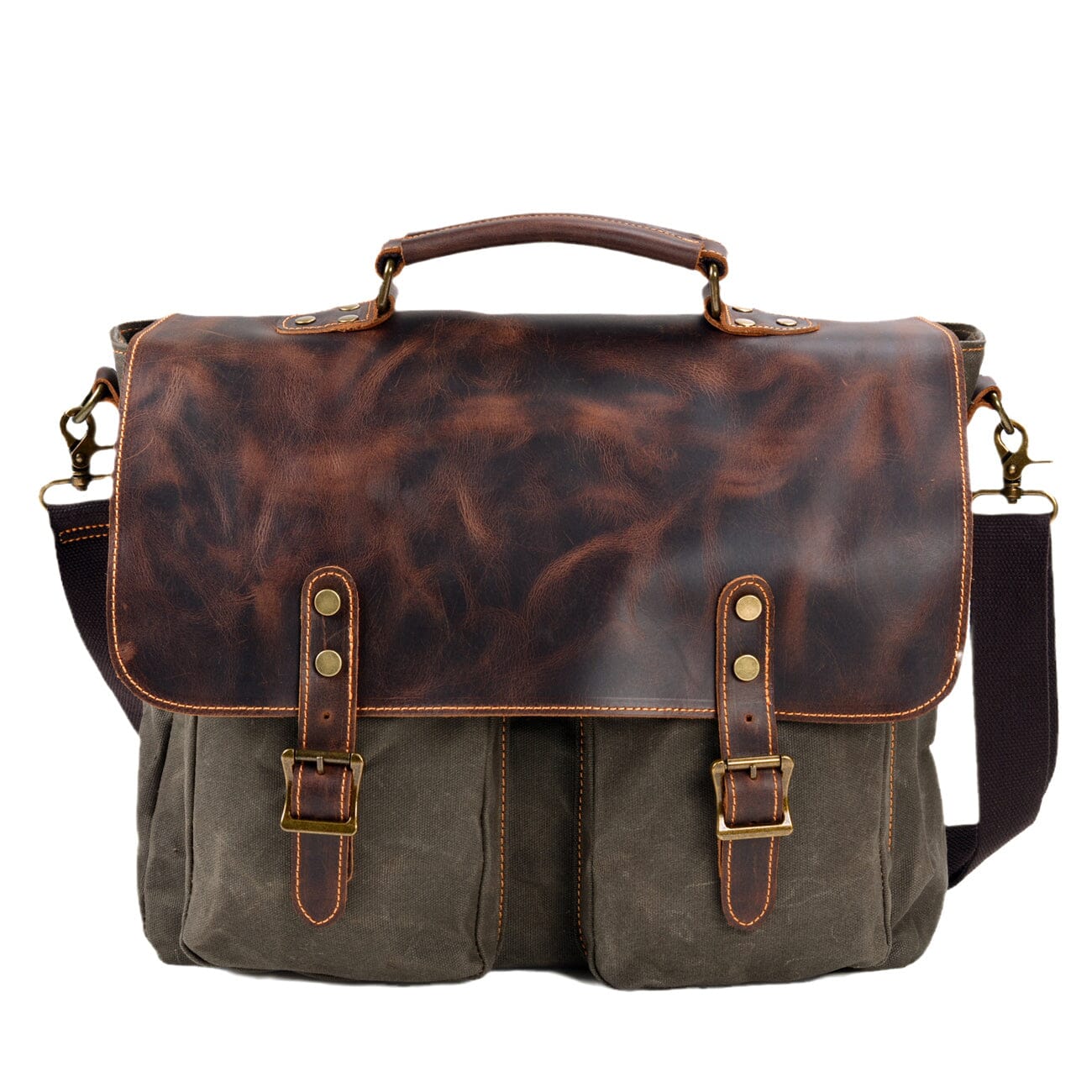 Vintage Canvas Messenger Bag | ANSEN 0
