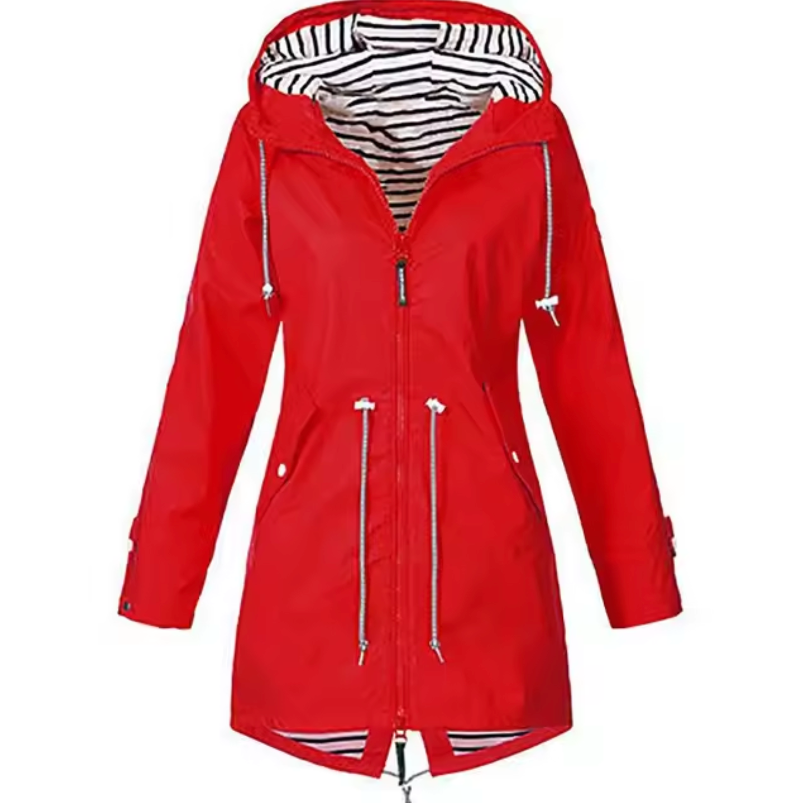 Waterproof Hooded Rain Jacket for Women 3