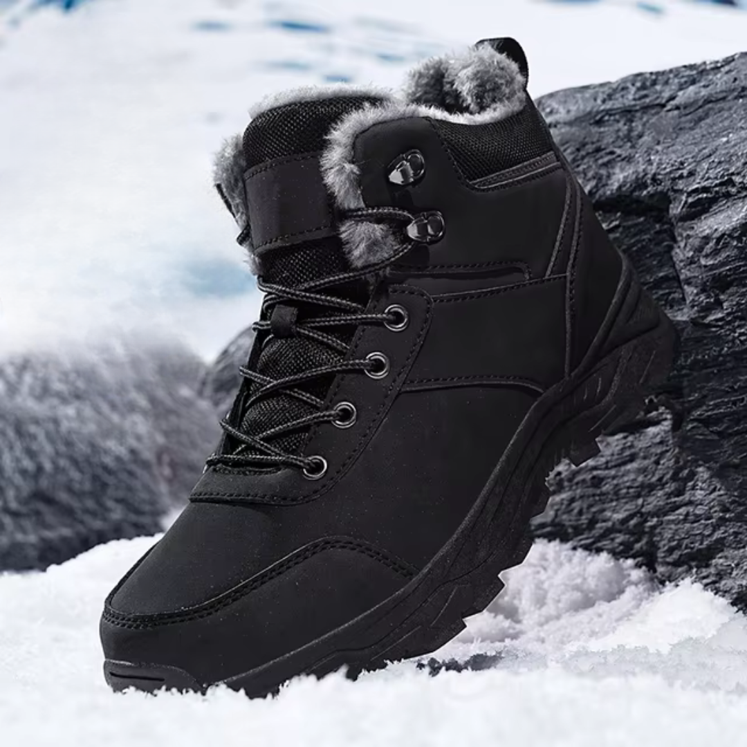Winter men's hiking shoes - Plush lined - Waterproof 2
