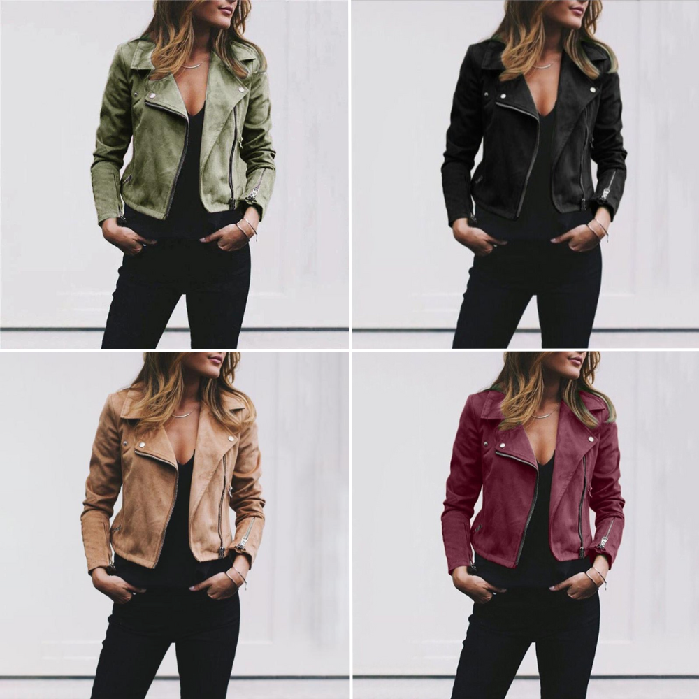 Women’s Biker-Style Jacket | Rugged Look with a Feminine Edge 6